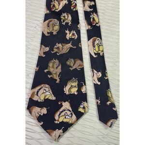 Renaissance | Accessories | Renaissance Mens Necktie Spike The Bulldog ...